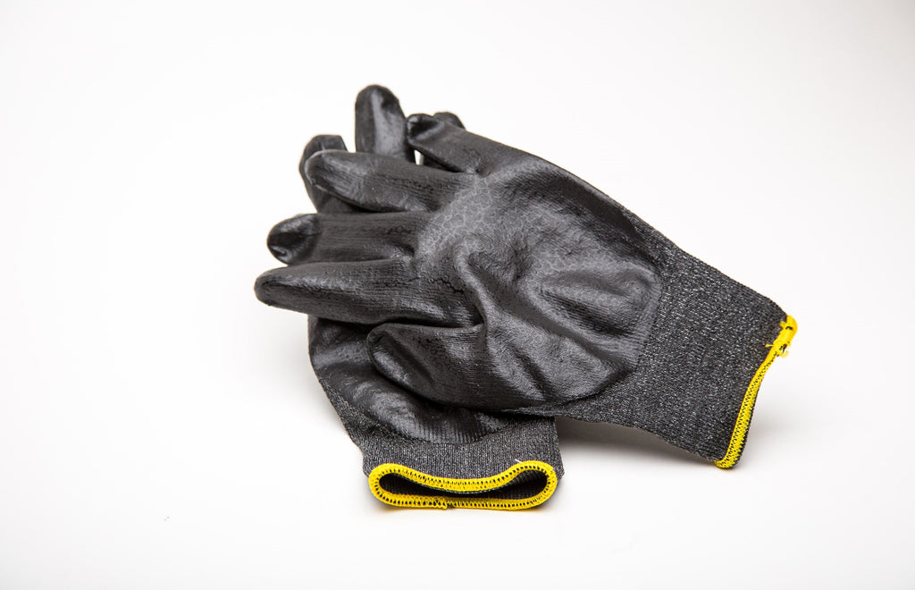 Cut/Abrasion Resistant Gloves - Coated Palm (3 pairs/pack)